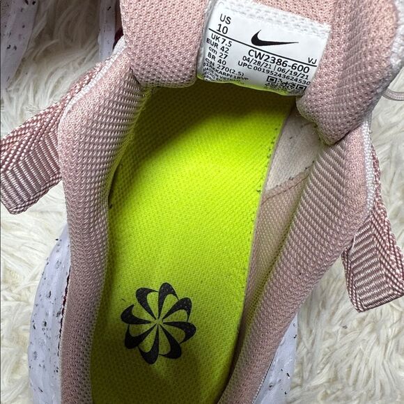 Nike Crater impact light soft pink Blush and White Athletic Shoes - Picture 7 of 7